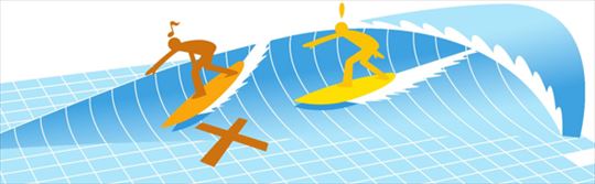 �]�������l�C�T�[�t�B���X�N�[���̏��S�҂��T�[�t�B�����͂��߂邽�߂̃R�c